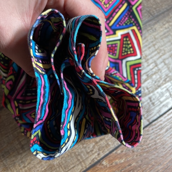 Chico’s Multi Color Zipper Jacket Chicos Size 2 Large 12 - Picture 7 of 13